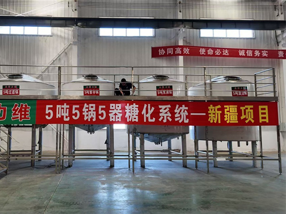 萨尔图精酿啤酒设备厂—5吨精酿啤酒设备—新疆项目